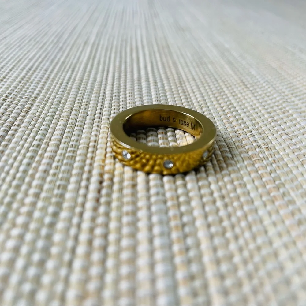BUD TO ROSE Stainless Steel Ring - Picture 3 of 4